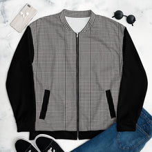 Load image into Gallery viewer, Houndstooth - Unisex Bomber Jacket