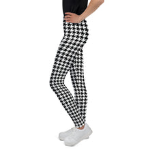 Load image into Gallery viewer, Houndstooth - Youth Leggings